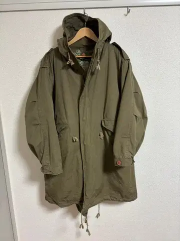 [ 새상품급 ] 모즈 코트 카키색 BOURBON HOUSE