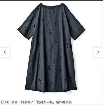 나츠메 우인장 x 고양이부 원피스 LL 사이즈