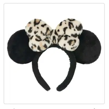 디즈니 레오파드 무늬 머리띠 랜드 시티 팬캡