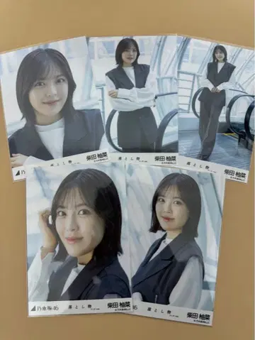 노기자카46 개별 브로마이드 시바타 유나 분실물 언더ver. 5종 컴프