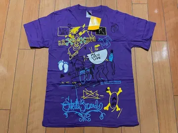 [ 미사용 새상품 ] KROOKED T셔츠 M사이즈 스케이트보드