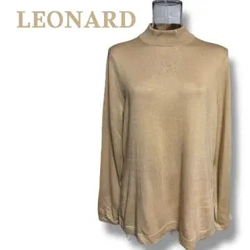 LEONARD 하이넥 긴팔 상의 레오나르 스포츠 LL