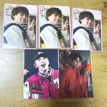 Travis Japan 트라자 미야치카 카이토 트레이딩 카드 5장 세트