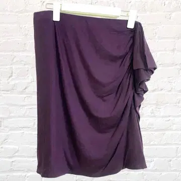 모가 스커트 프릴 오샤레 디자인 미디 기장 의상 오피스 엘레강트