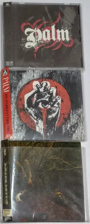 Palm CD 3장 세트 파름 하드코어 오사카