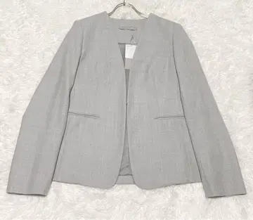 띠어리 럭스 새상품 노카라 자켓 ELLA SAXONYSOFT