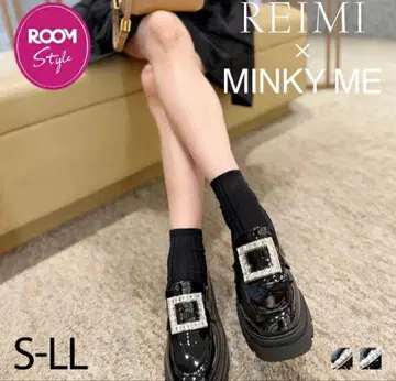 reimi 콜라보 민키미 통굽 비쥬 로퍼