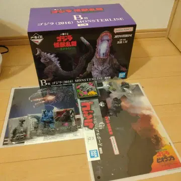 미개봉 제일복권 고질라 B상 고질라(2016) 고질라 마그넷 등 덤 포함