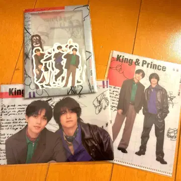 King & Prince 렌카이 미니 파일, 플레이크 씰 세트