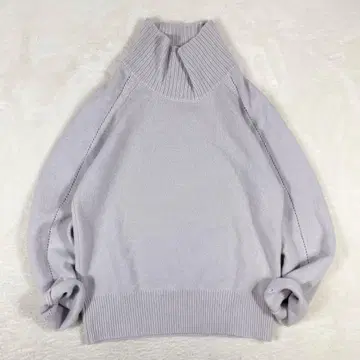 새상품급 데프레 투모로우랜드 울 캐시미어 하이넥 니트