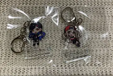 프로세카 아크릴 키링 시로이시 안즈 아즈사와 코하네 세트