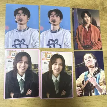 마츠다 겐타 트레이딩 카드 6장 세트