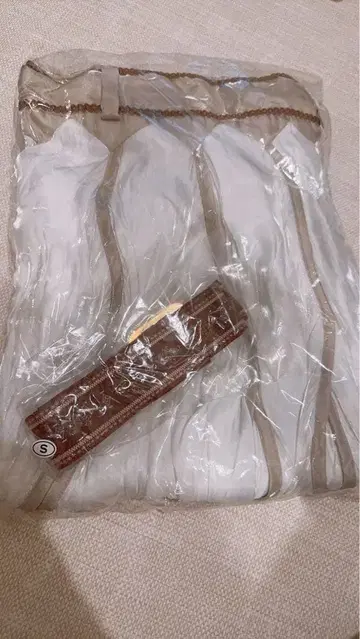 hazama 운명 개화의 플레어 스커트 하라마 화이트