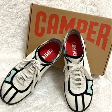 CAMPER 캠퍼 그래픽 디자인 스니커즈 37 24cm