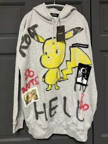 [ 새상품 ] guernika 게르니카 포켓몬 피카츄 후드티 레어