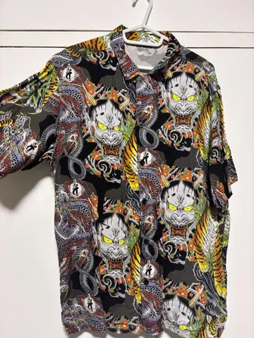 용과 같이 알로하 셔츠 M 사이즈 R4G