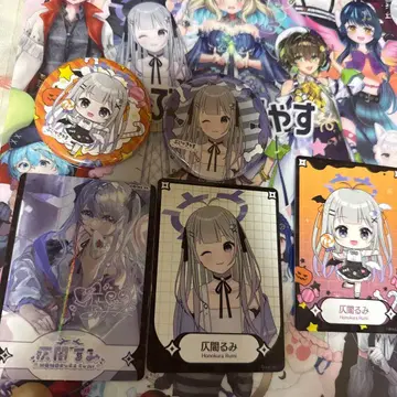 트레이딩 카드 캔뱃지 5개 세트