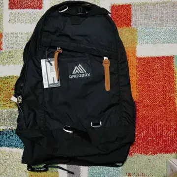 GREGORY 블랙 백팩