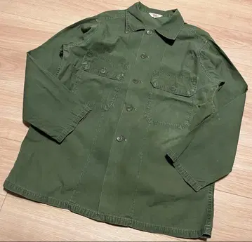 60s US ARMY B.V.D. PX 포플린 BDU 셔츠