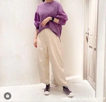 URCH RNA 요리사 벌룬 팬츠 면 100% R3978