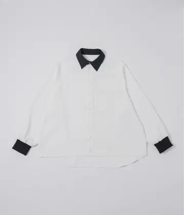 DOOPZ 오버 사이즈 돌먼 슬리브 셔츠