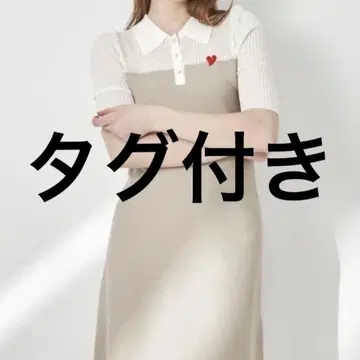 dazzlin 더블린 시어 폴로 니트 원피스 니트 원피스