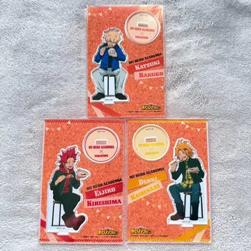 바쿠고 키리시마 카미나리 난자타운 한정판 아크릴 스탠드 히어로들의 휴일