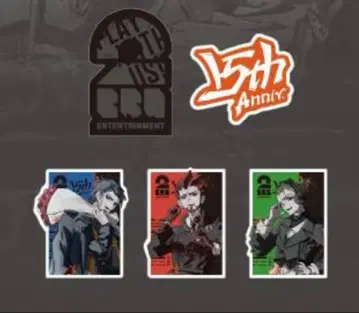 2BRO. 15주년 POP UP STORE 스티커 5매 세트