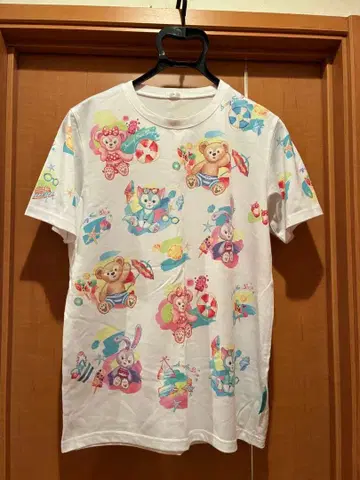 도쿄 디즈니 리조트 더피의 서니 팬 T셔츠 S 사이즈