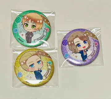 헤타리아 치마니와 독 영 프 글리터 캔뱃지