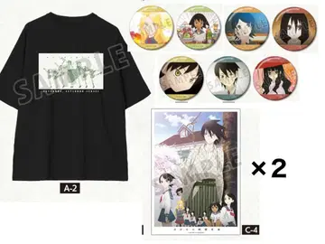 안녕 절망선생 온라인 복권 드로드로 T셔츠 포스터 세트