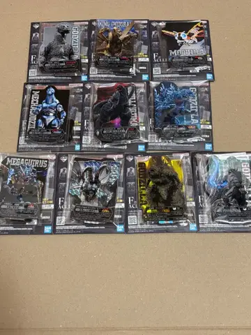 제일복권 고질라 괴수난무 F상 ACLLECT -고질라 vol.3- 10종