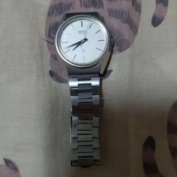 그랜드 SEIKO 신사 쿼츠 손목시계 스테인리스 스틸 작동 미확인