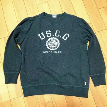 디스커스 애슬레틱 맨투맨 트레이닝복 미국 해안경비대 로고