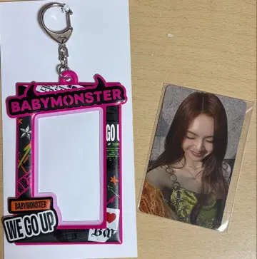 BABYMONSTER 팝업 스토어 트레이딩 카드 케이스 WE GO UP