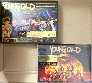 SixTONES LIVE 'YOUNG GOLD' Blu-ray 2종류