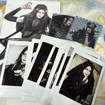 DAMNED Kou. 폴라로이드 + 스티커 + 엽서 set