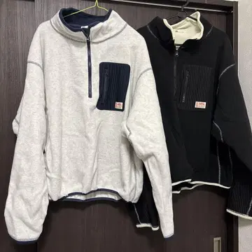 플리스 자켓 2색 세트