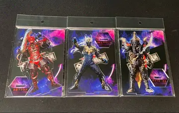 전 슈퍼 전대 전시 아크릴 스탠드 악의 보스 삼걸 세트