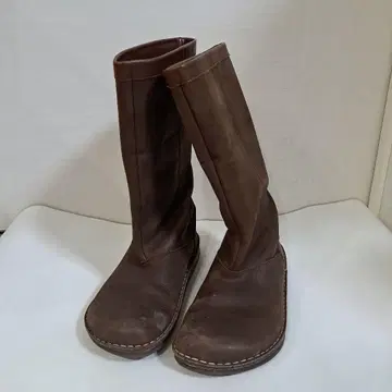 [ 버켄스탁 ] BIRKENSTOCK 브라운 가죽 롱 부츠