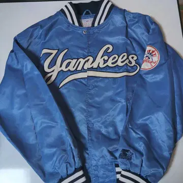 Starter Yankees 바시티 자켓 M 파랑