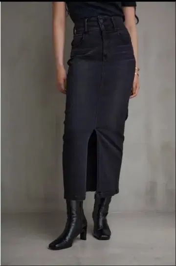 AZUL BY MOUSSY 하이웨스트 데님 타이트 스커트 Msize