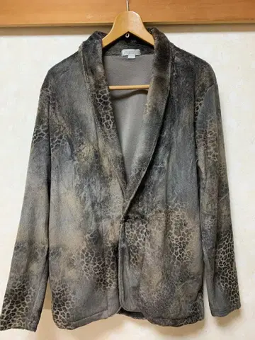 MEN'S TENGRAS 레오파드 무늬 테일러드 자켓 L 사이즈