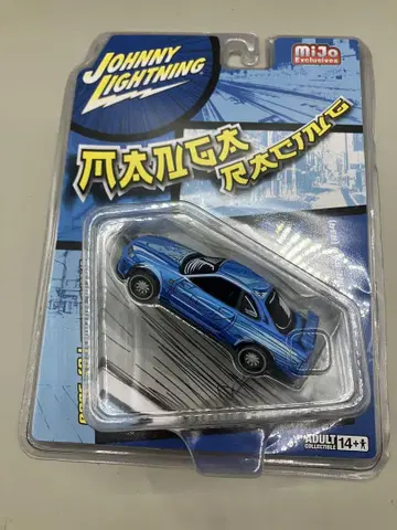 조니 라이트닝/만화 레이싱 스카이라인 34 GT-R 미조 한정판