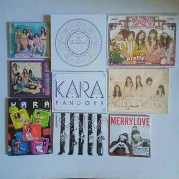 한국 정품 K-POP 아이돌 KARA CD 묶음 판매