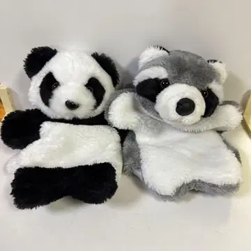 팬더와 너구리 퍼펫