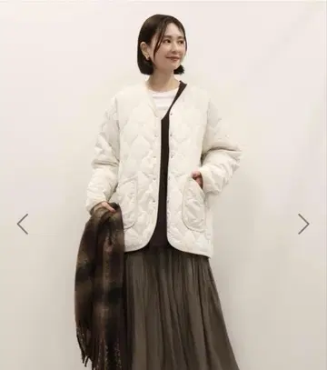 아메리칸 홀릭 퀼팅 블루종