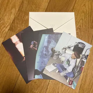 SEVENTEEN JUN 엽서 4장 세트 봉투 포함