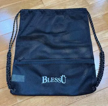 BlessU 메쉬 백팩 블랙