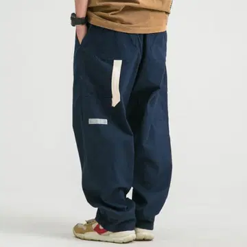 네이비 카고 팬츠